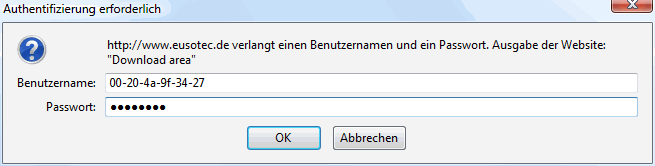 Anmeldung
